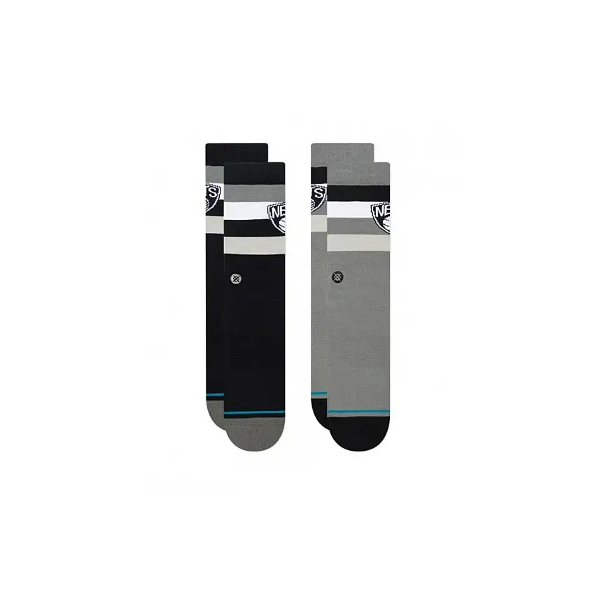 Set di 2 calzini Brooklyn Nets St [Misura 42/46]