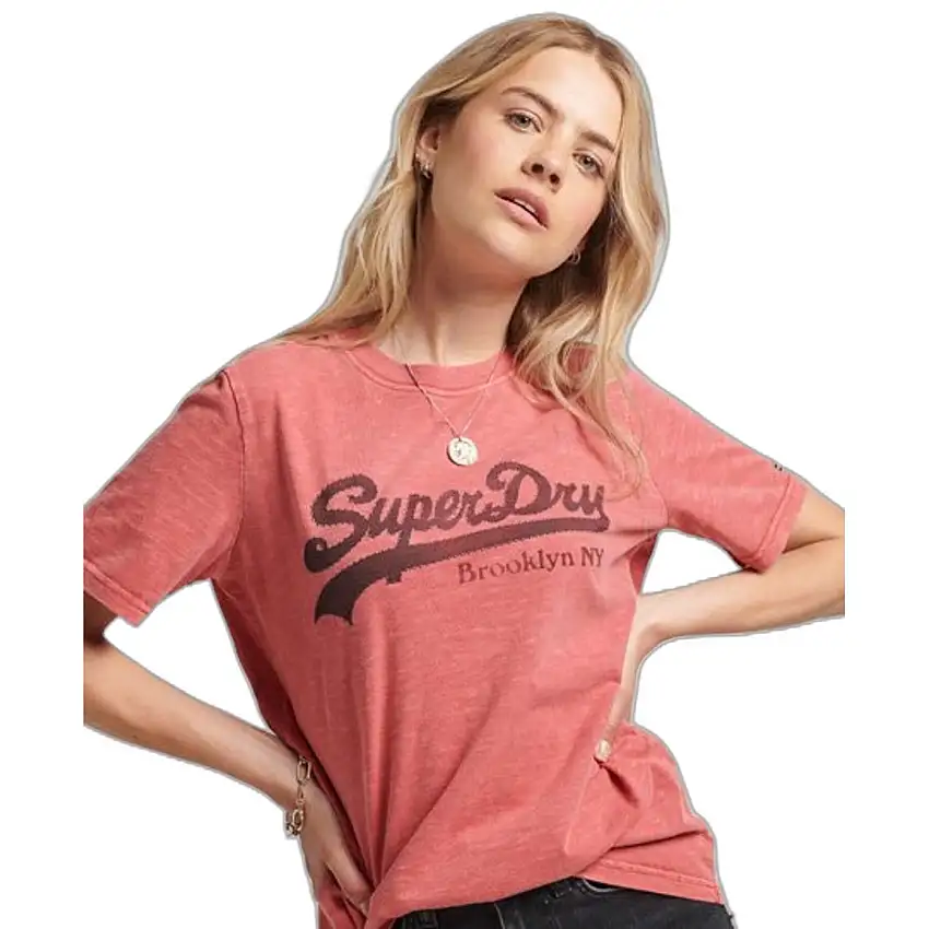 T-shirt da donna Superdry Vintage Logo Borough