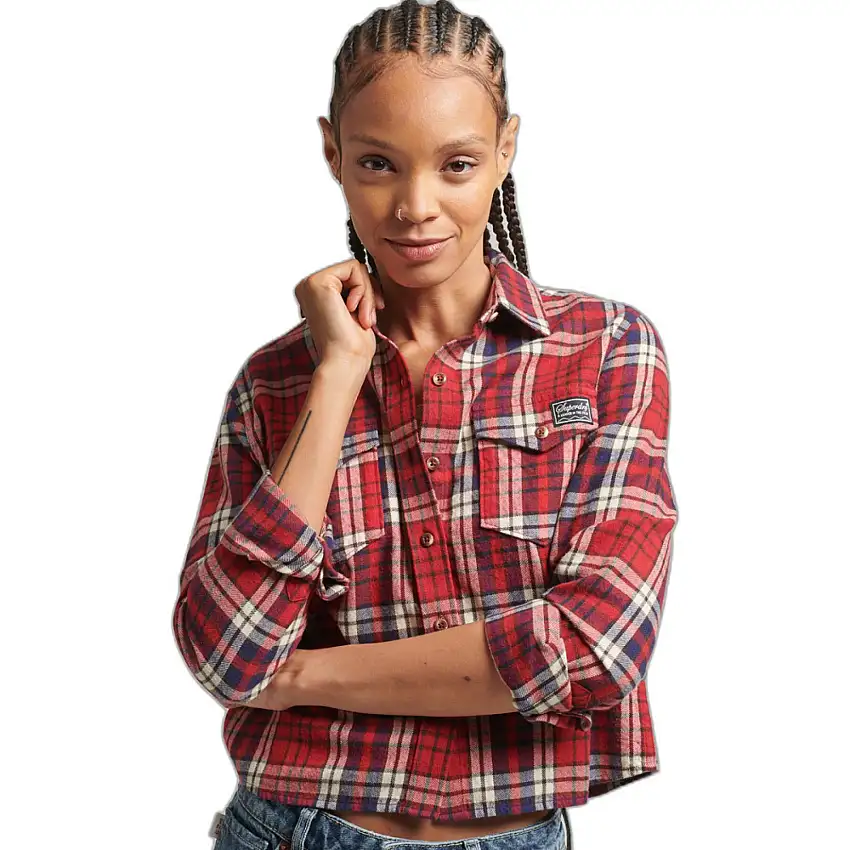 Camicia a quadri da donna Superdry Vintage Heritage Check