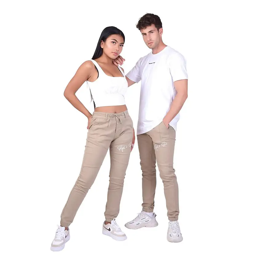 Pantaloni skinny di base con cuciture a vista Project X Paris