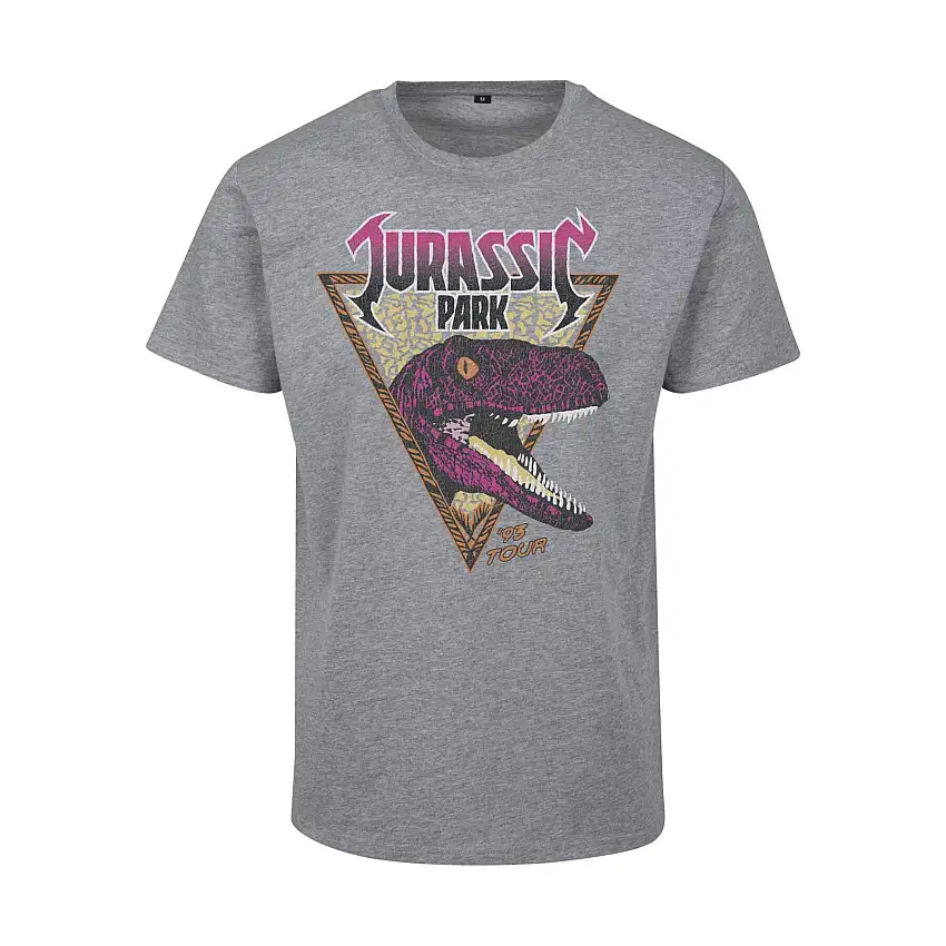 Maglietta Urban Classics Jurassic Park Pink Rock