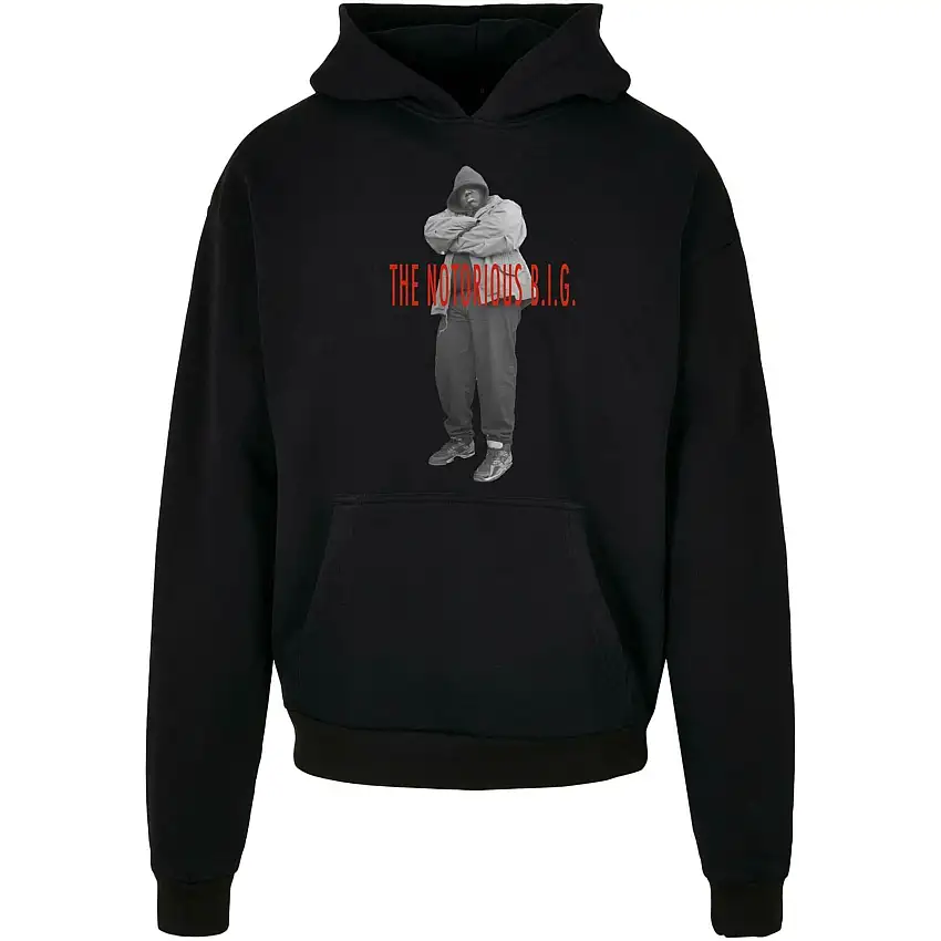 Felpa con cappuccio Mister Tee Biggie Smalls Concrete