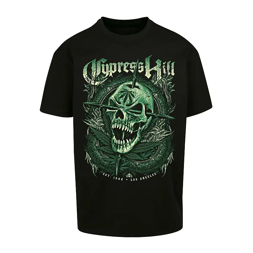 T-shirt con teschio Mister Tee Cypress Hill Oversize