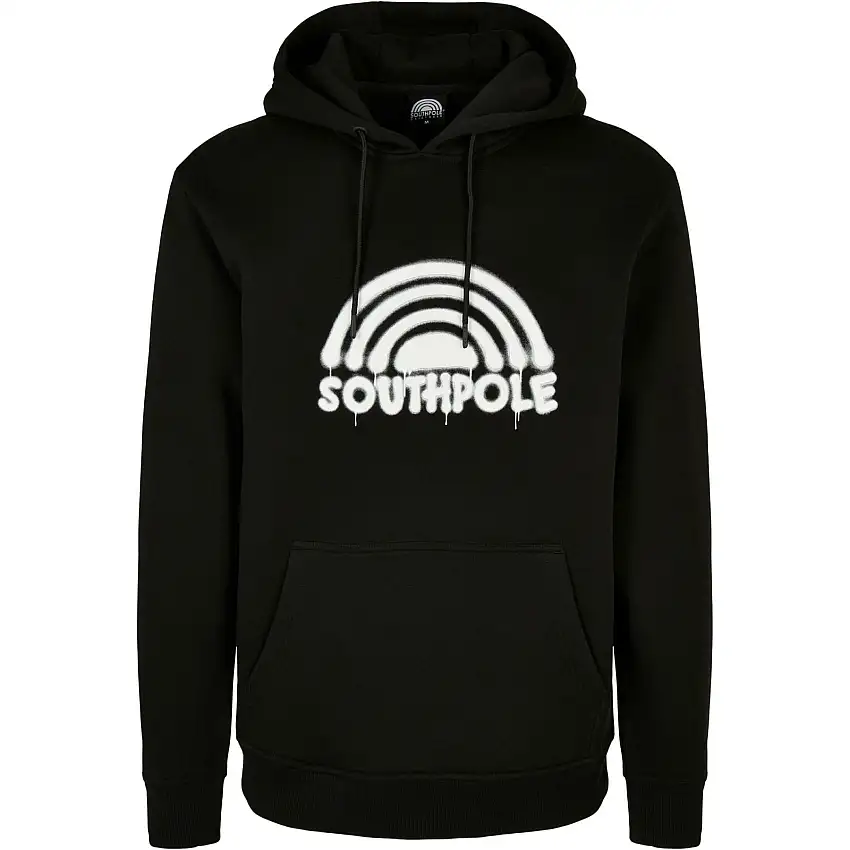 Felpa con cappuccio Urban Classics Southpole Spray Logo