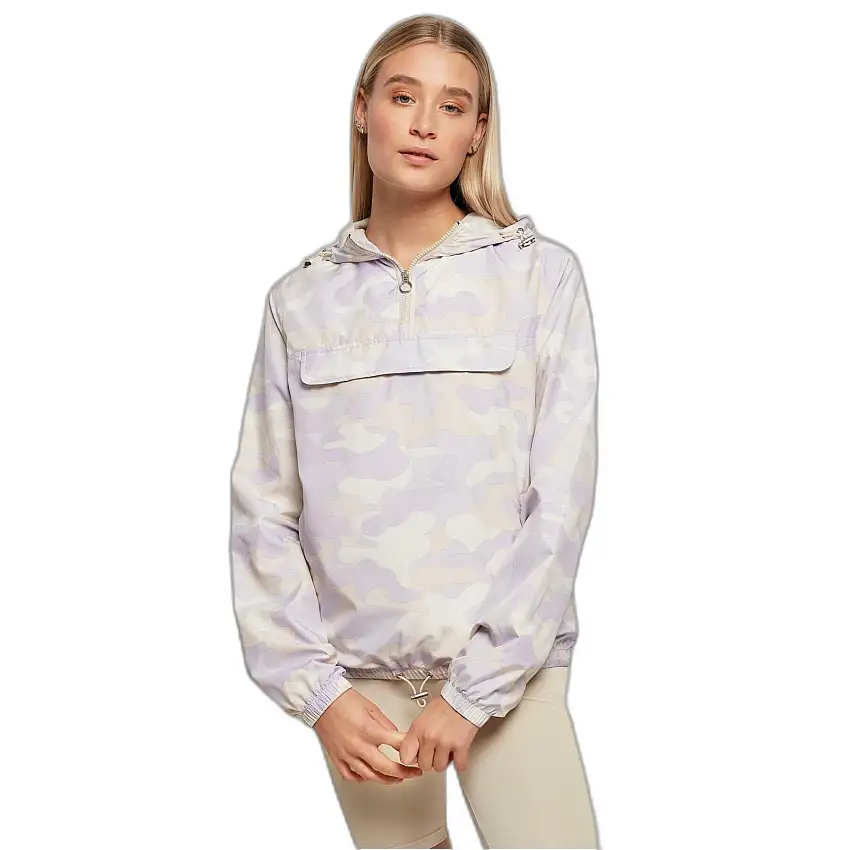 Giacca impermeabile da donna Urban Classics Camo GT