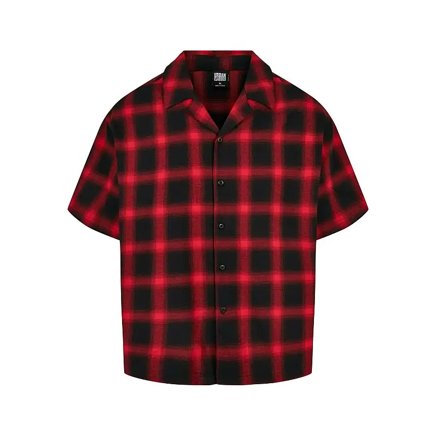 Camicia a maniche corte Urban Classics Loose Checked Resort