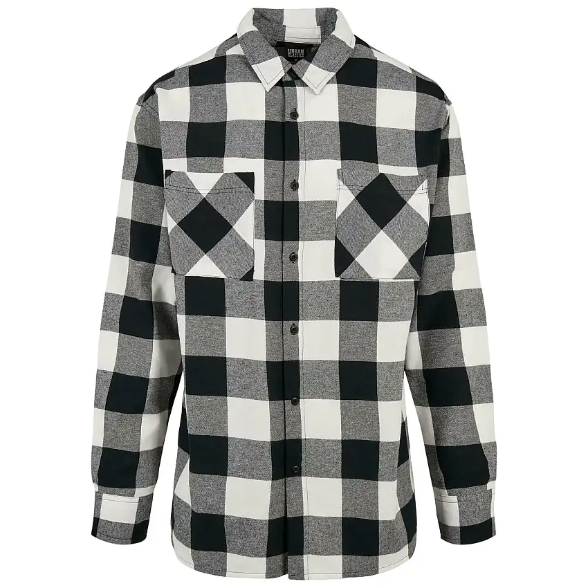Camicia Urban Classics Long Oversized Checked