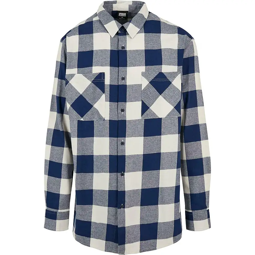 Camicia Urban Classics Long Oversized Checked GT