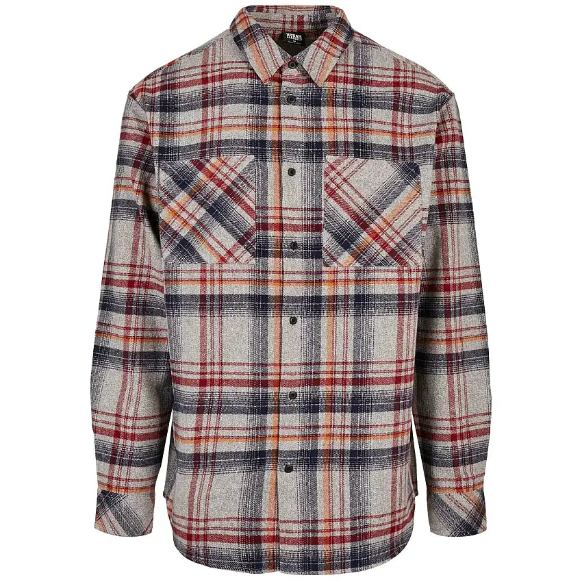 Camicia Urban Classics Heavy Curved Oversized Checked