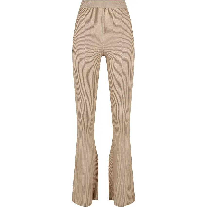 Leggings da donna Urban Classics Rib Knit Bootcut GT