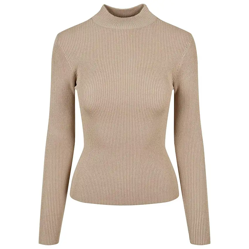 Maglia dolcevita a coste da donna Urban Classics GT