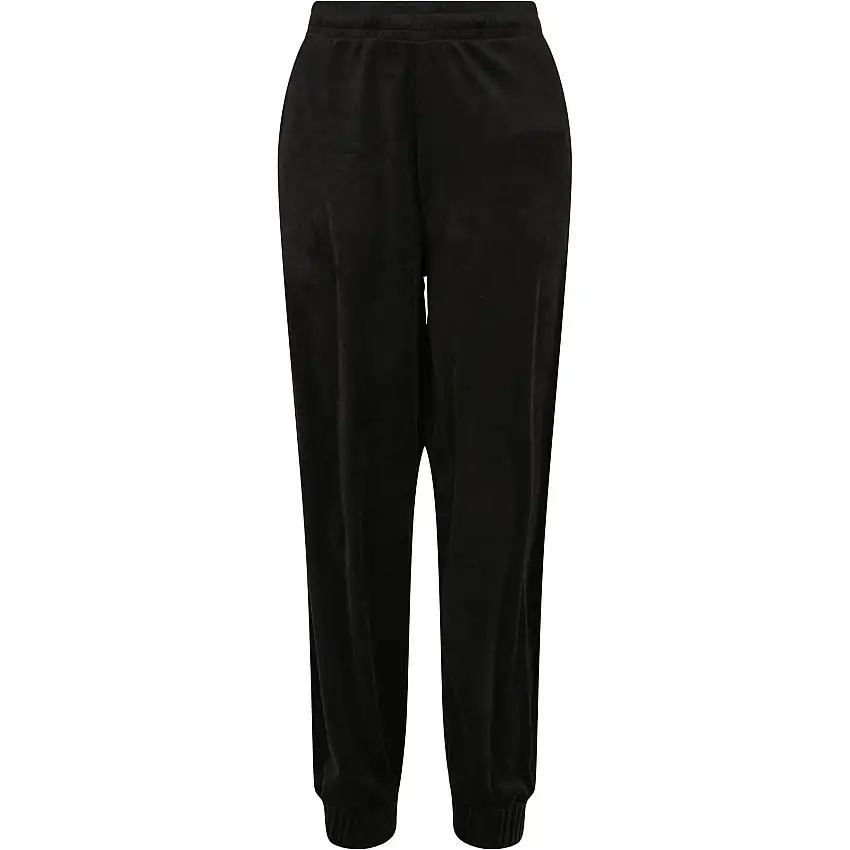 Pantaloni jogging in velluto a vita alta donna Urban Classics