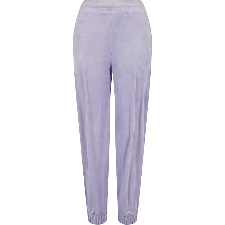 Pantaloni jogging in velluto a vita alta donna Urban Classics GT