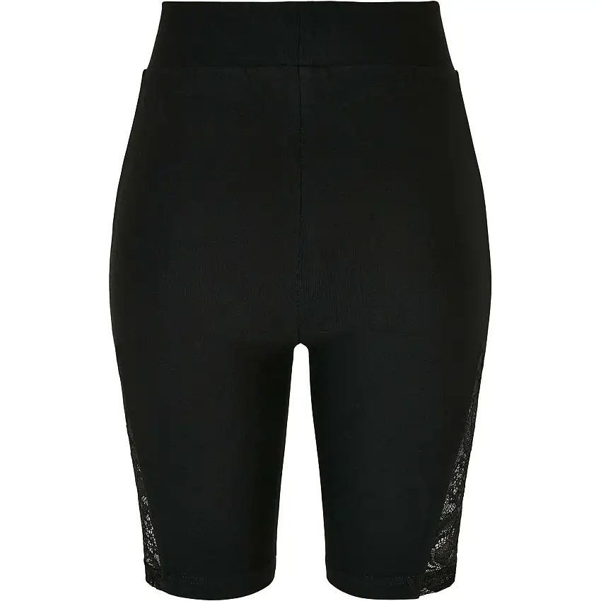 Ciclisti a vita alta da donna Urban Classics Lace Inset GT