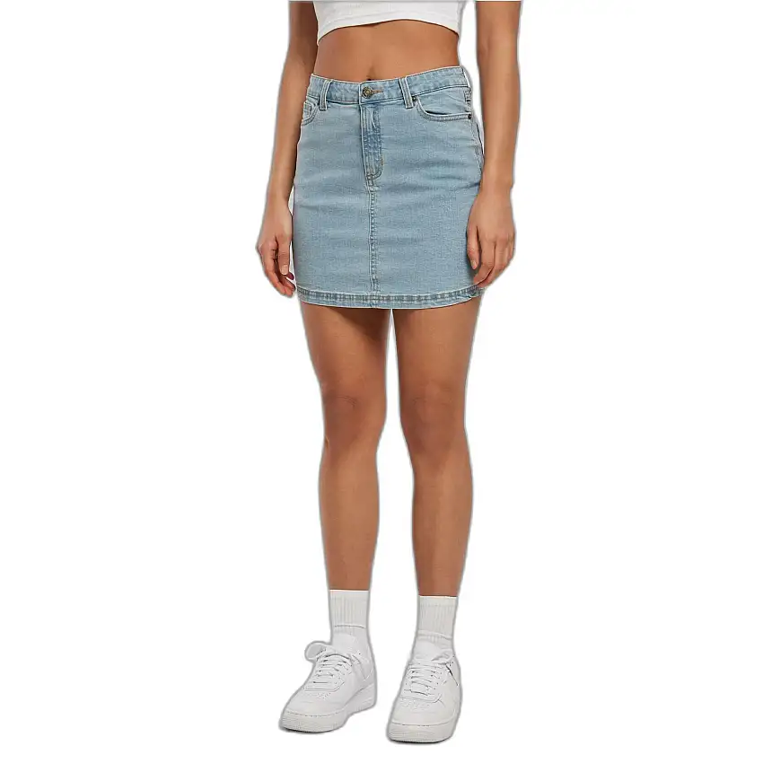 Minigonna in denim da donna Urban Classics Organic Stretch GT
