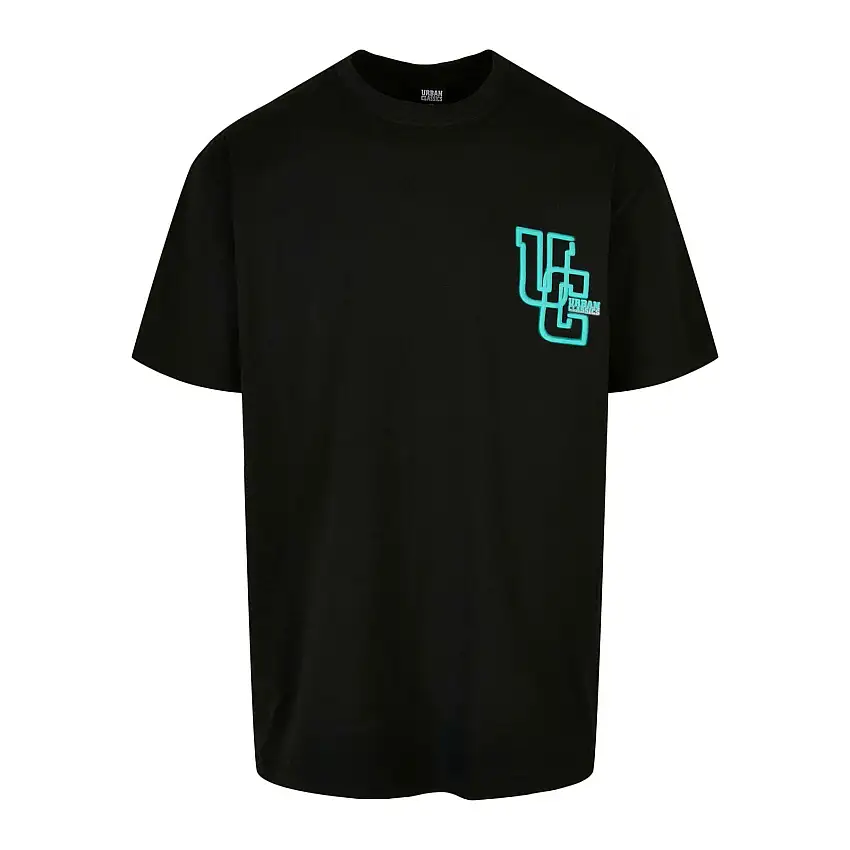T-shirt con logo lucido Urban Classics