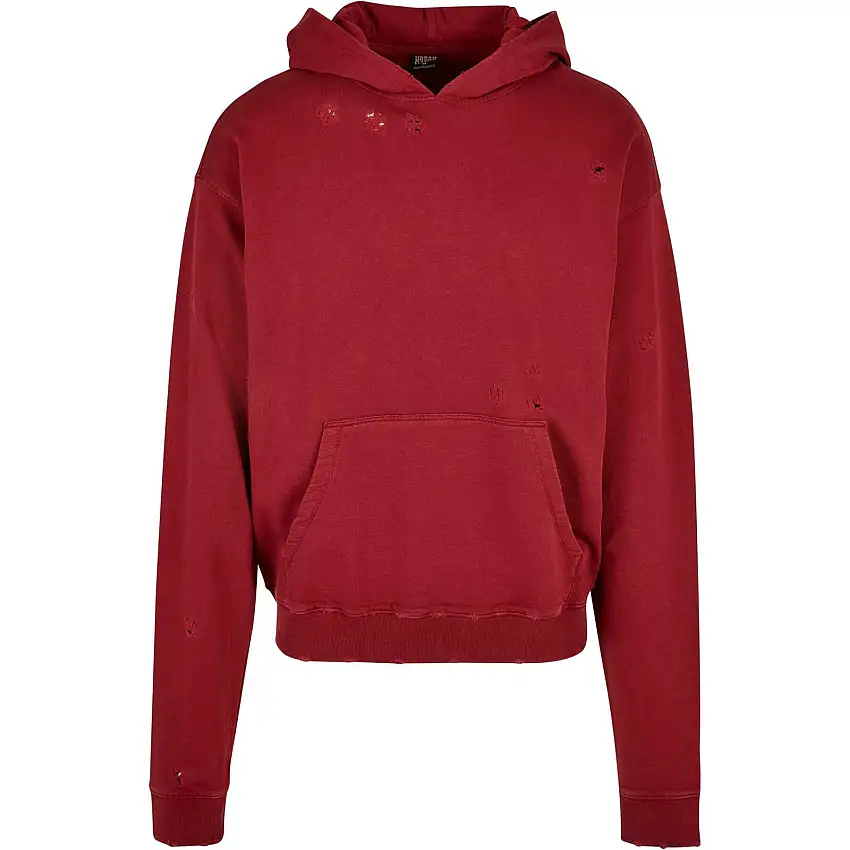 Felpa con cappuccio Urban Classics Distressed