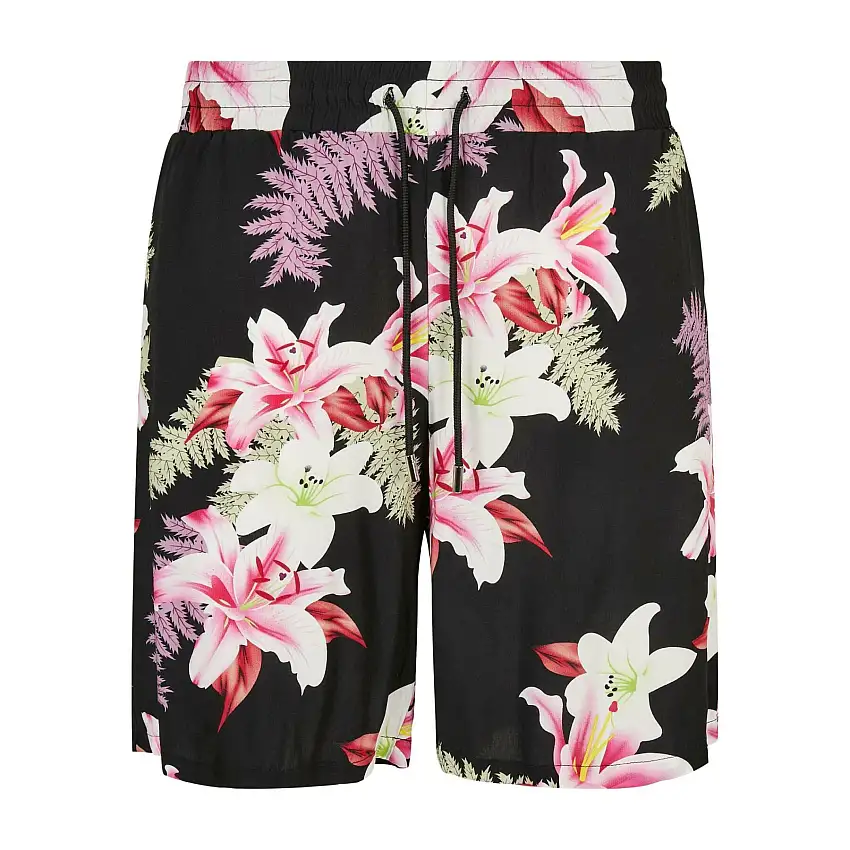 Short Urban Classics Viscose AOP Resort