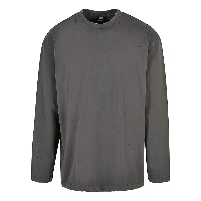 Maglietta a maniche lunghe Urban Classics Oversized Distressed GT