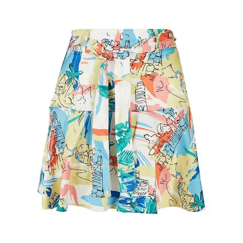 Minigonna donna in raso aop Urban Classics GT