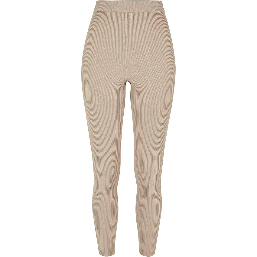 Leggings da donna Urban Classics Rib Knit GT