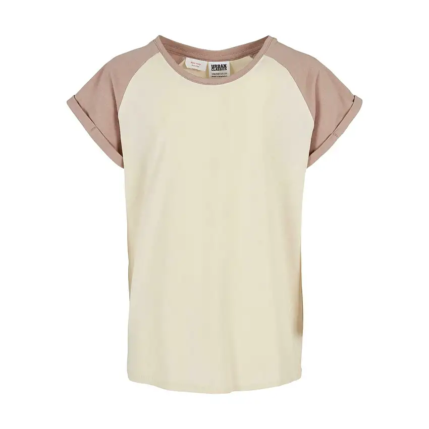 Maglietta da ragazza Urban Classics Contrast Raglan